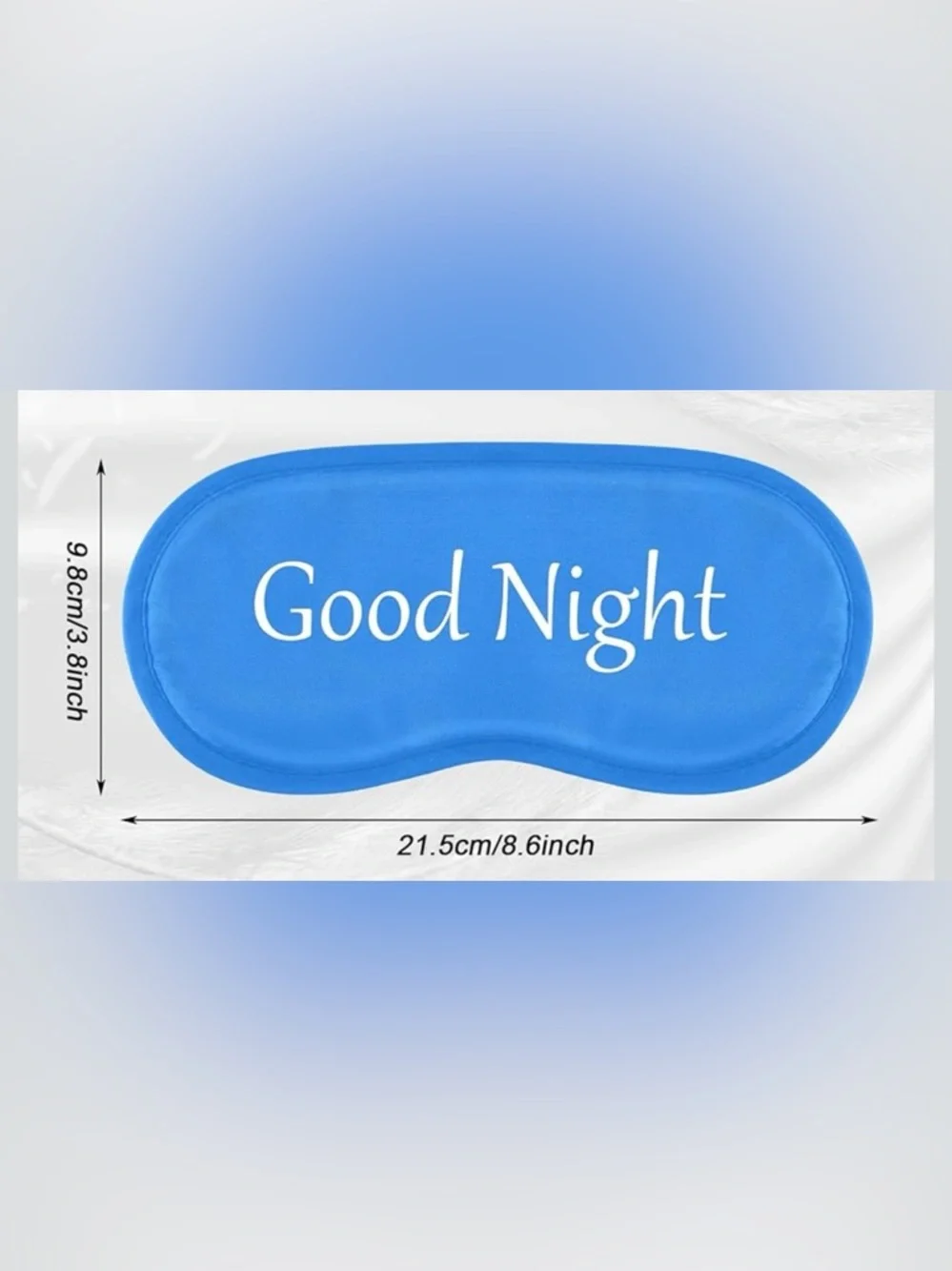 Assorted colors Sleeping Eye Mask with a message for your sleeping companion 😂 😴